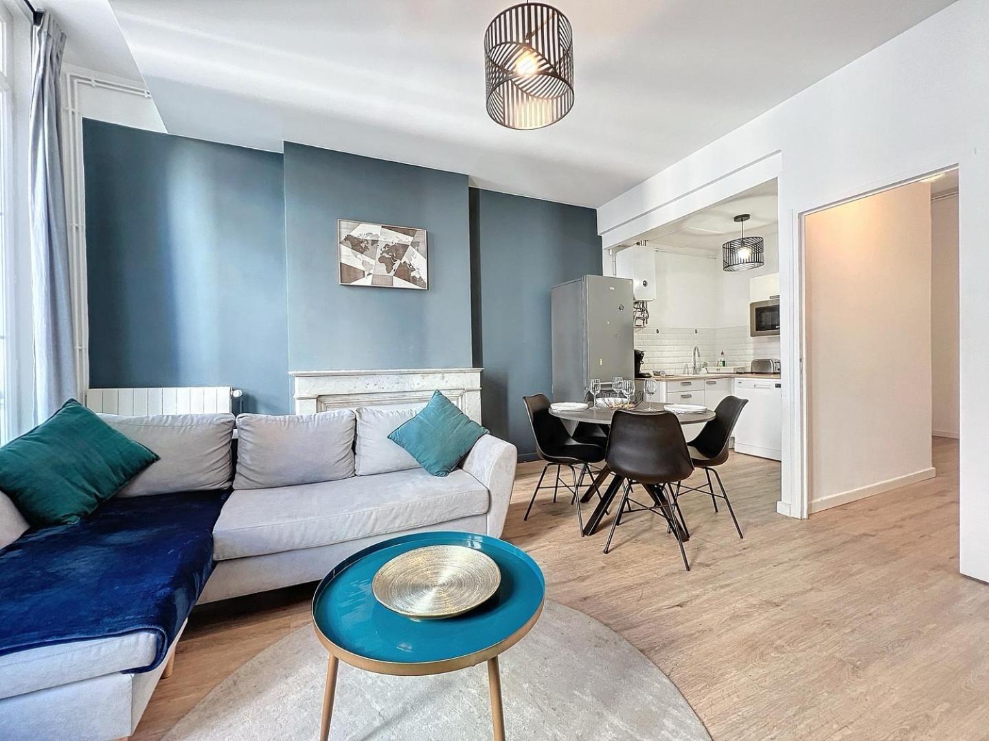 Grand Appartement Central - Trois Chambres - Les Freres De La Loc' Marseille Luaran gambar
