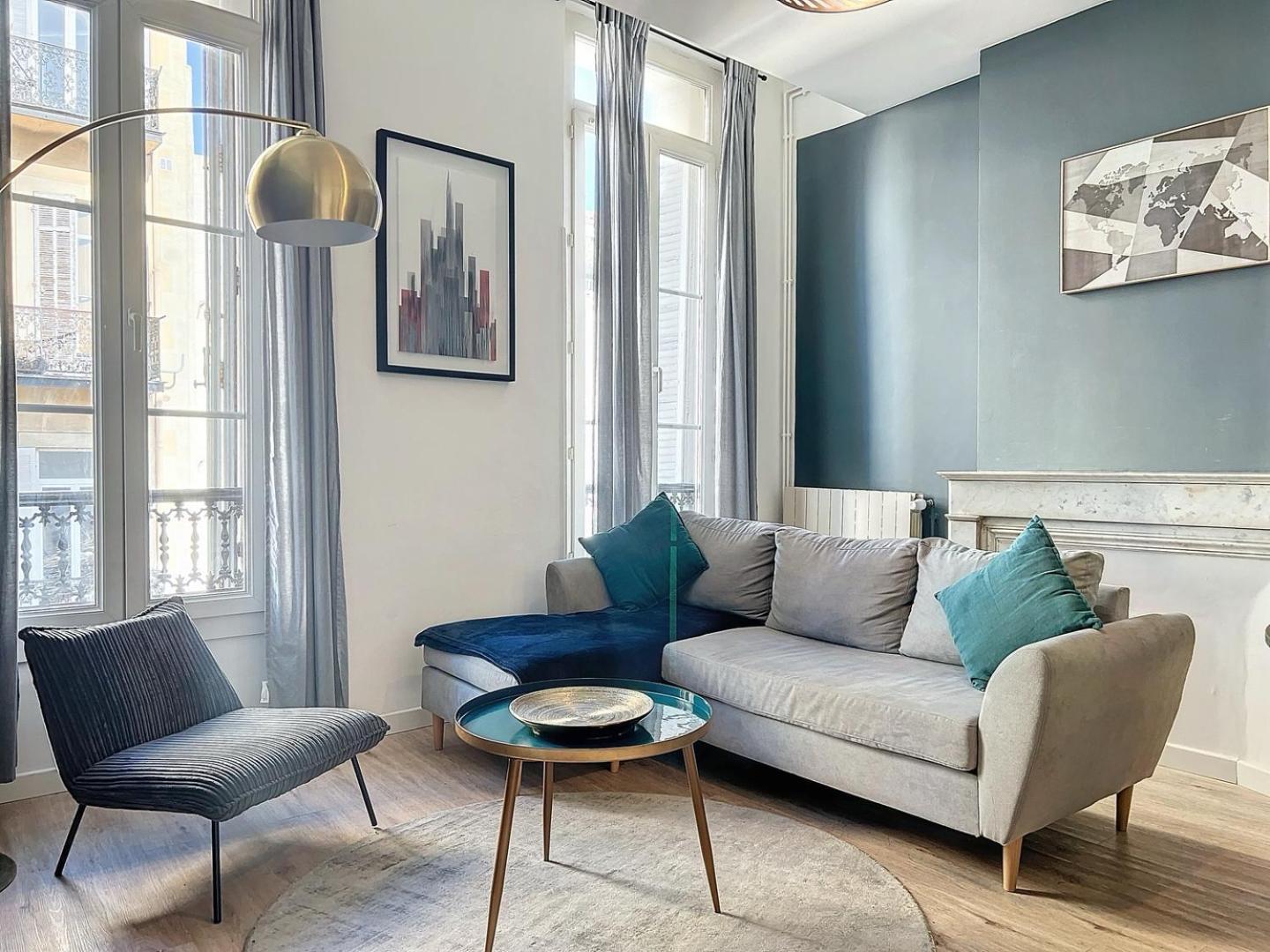 Grand Appartement Central - Trois Chambres - Les Freres De La Loc' Marseille Luaran gambar