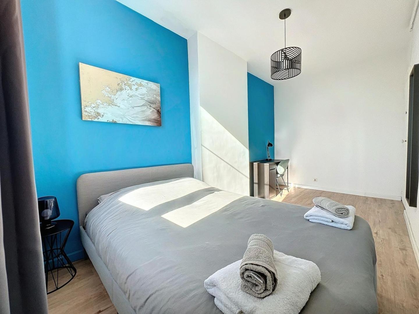 Grand Appartement Central - Trois Chambres - Les Freres De La Loc' Marseille Luaran gambar